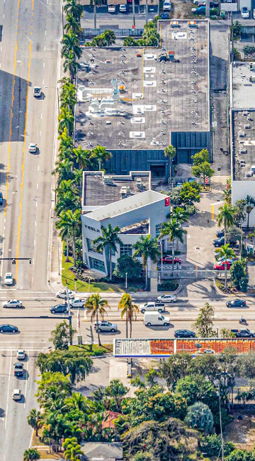 Tesla dealership in Fort Lauderdale, Florida