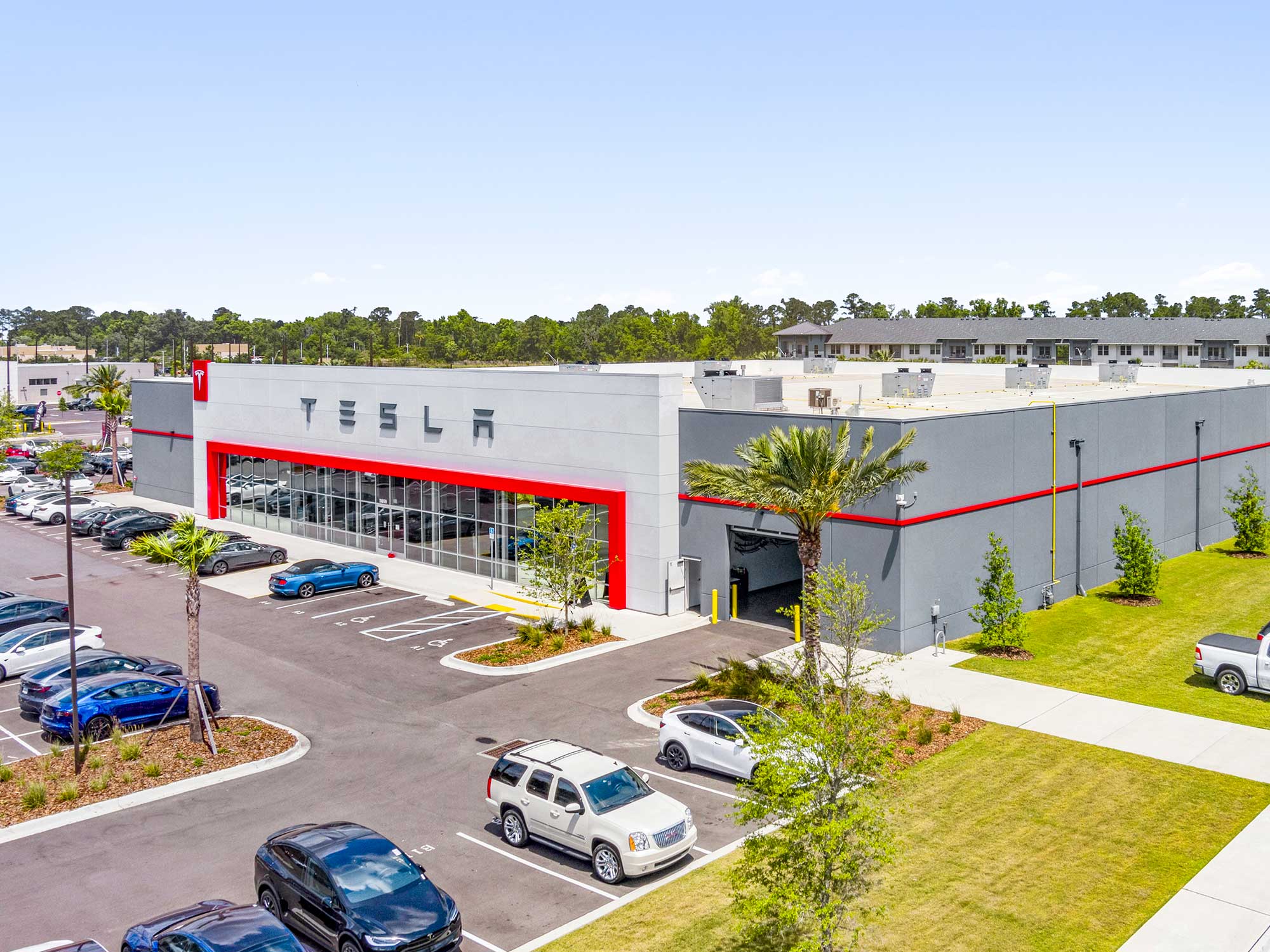Tesla dealership in Jacksonville, Florida